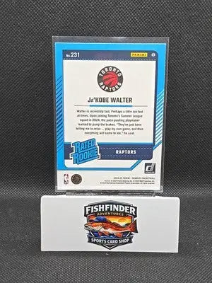 2024-25 Panini Donruss - Rated Rookie Ja’Kobe Walter #231 Choice (RC) - Basketball Card Single