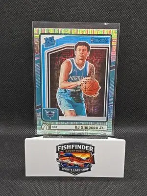 2024-25 Panini Donruss - Rated Rookie KJ Simpson Jr. #247 Choice (RC) - Basketball Card Single