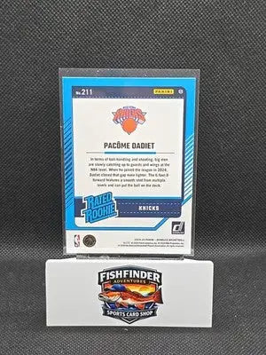 2024-25 Panini Donruss - Rated Rookie Pacome Dadiet #211 Choice (RC) - Basketball Card Single