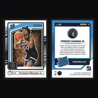 2024-25 Panini Donruss Terrence Shannon Jr. #226 Rated Rookie RC - Basketball Card Single