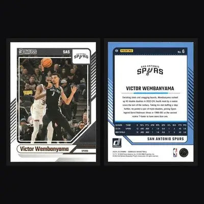 2024-25 Panini Donruss Victor Wembanyama #6 San Antonio Spurs - Basketball Card Single