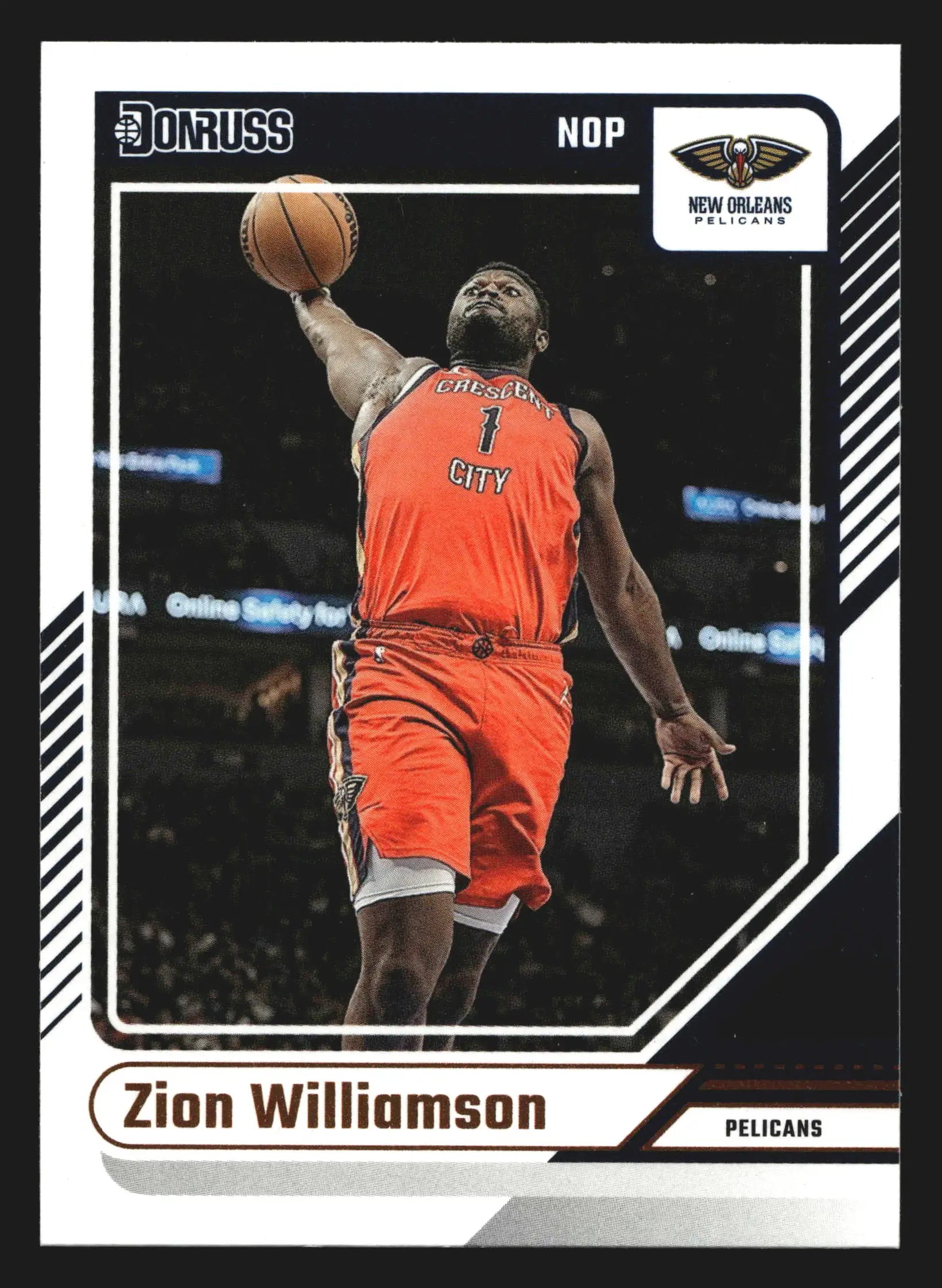 2024-25 Panini Donruss Zion Williamson #129 New Orleans Pelicans