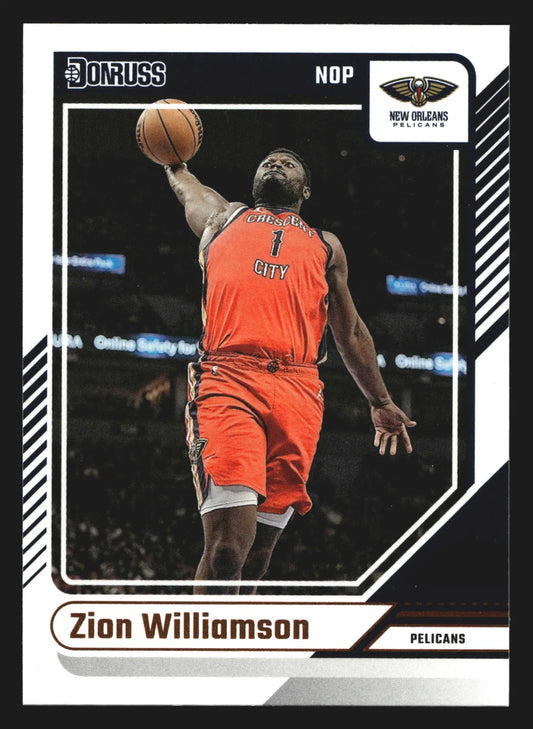 2024-25 Panini Donruss Zion Williamson #129 New Orleans Pelicans