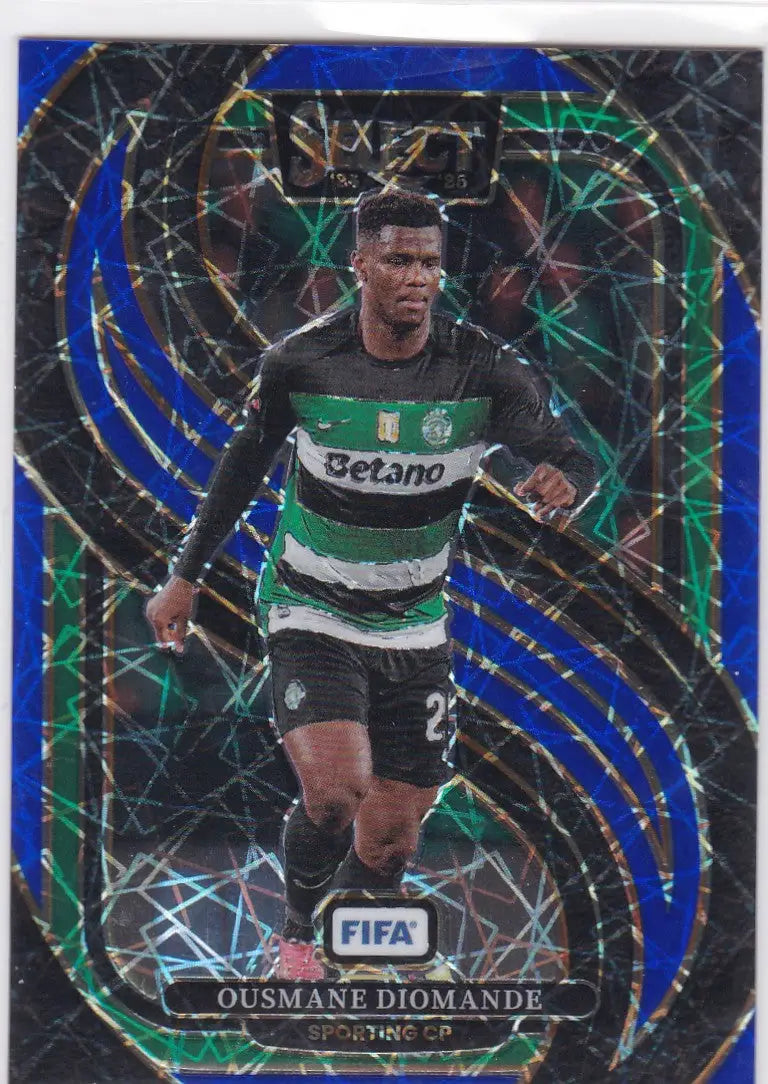 2024-25 Panini FIFA Select #146 Ousmane Diomande Blue Lazer Prizm Sporting CP - Soccer Card Single