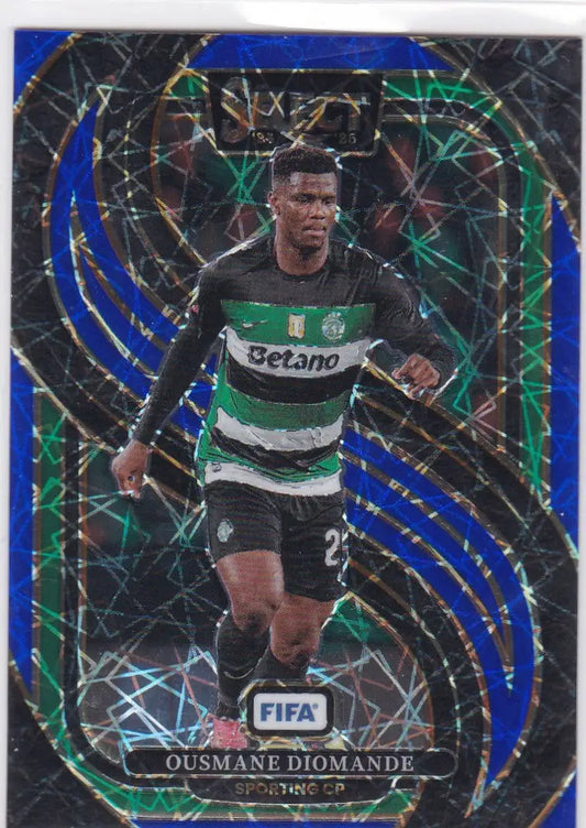 2024-25 Panini FIFA Select #146 Ousmane Diomande Blue Lazer Prizm Sporting CP - Soccer Card Single