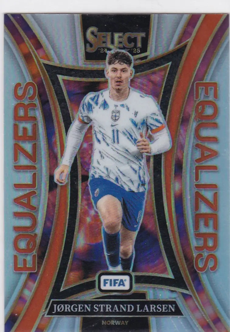 2024-25 Panini FIFA Select #7 Jorgen Strand Larsen Prizm Equalizers - Other