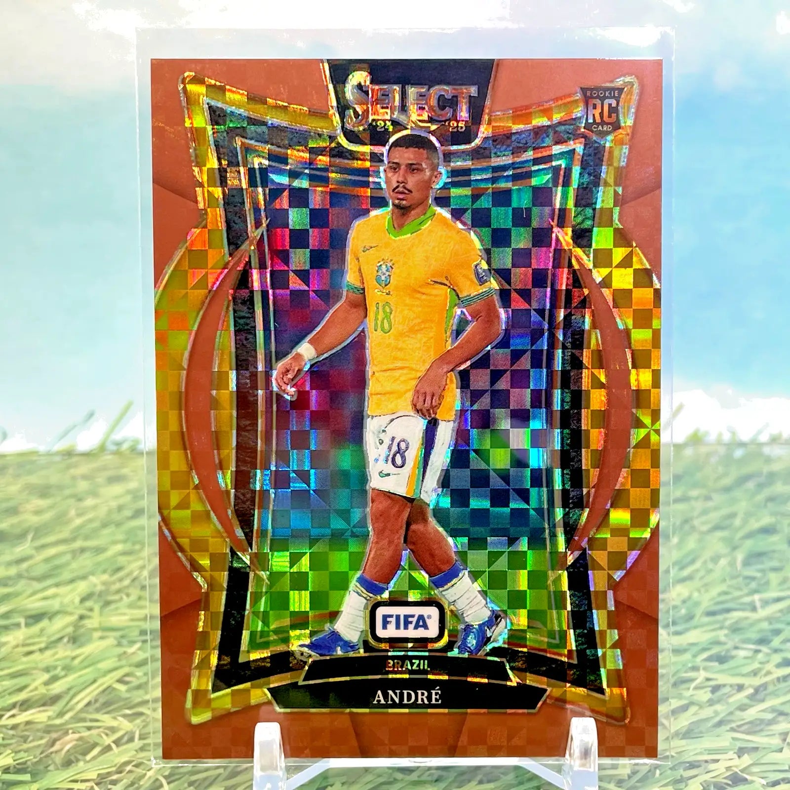 2024-25 Panini FIFA Select Andre /75 Bronze Checker Prizm - Other