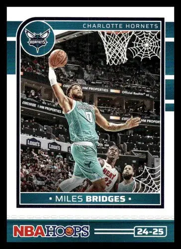 2024-25 Panini Haunted Hoops #121 Miles Bridges NM-MT Hornets ID:79312 - Basketball Card Single