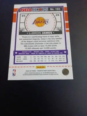 2024-25 Panini Haunted Hoops - LeBron James #193. L.A. Lakers. NRMT+