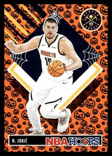 2024-25 Panini Haunted Hoops Orange Pumpkins #289 Nikola Jokic NM-MT Nu ID:79269 - Basketball Card Single