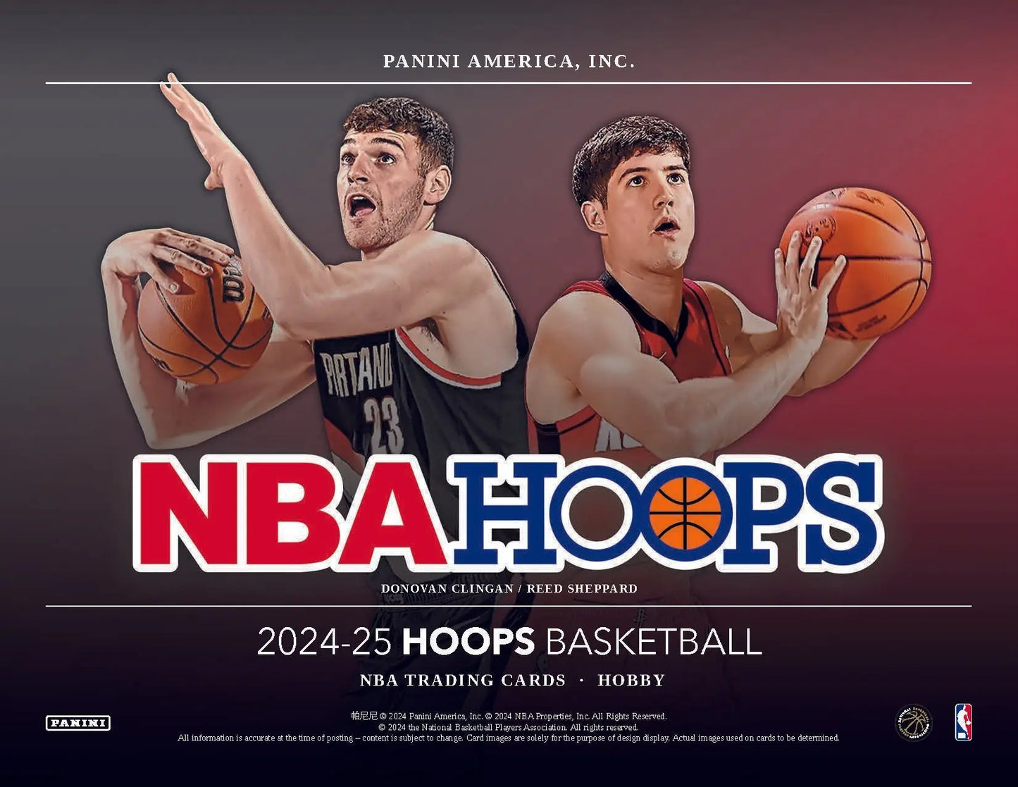 2024-25 Panini Hoops Basketball Hobby Box - Sports Cards - Basketball Sealed