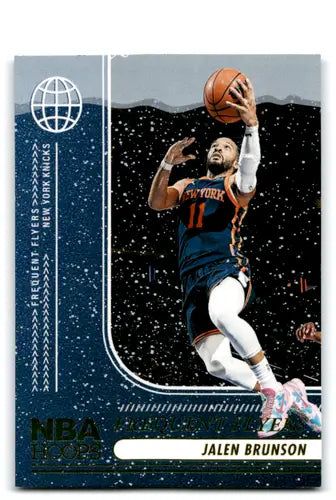2024-25 Panini Hoops Frequent Flyers Winter #5 Jalen Brunson NM-MT Knic ID:78054 - Basketball Card Single