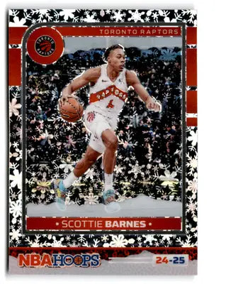 2024-25 Panini Hoops Premium Prizms Winter #101 Scottie Barnes NM-MT Ra ID:78069 - Basketball Card Single
