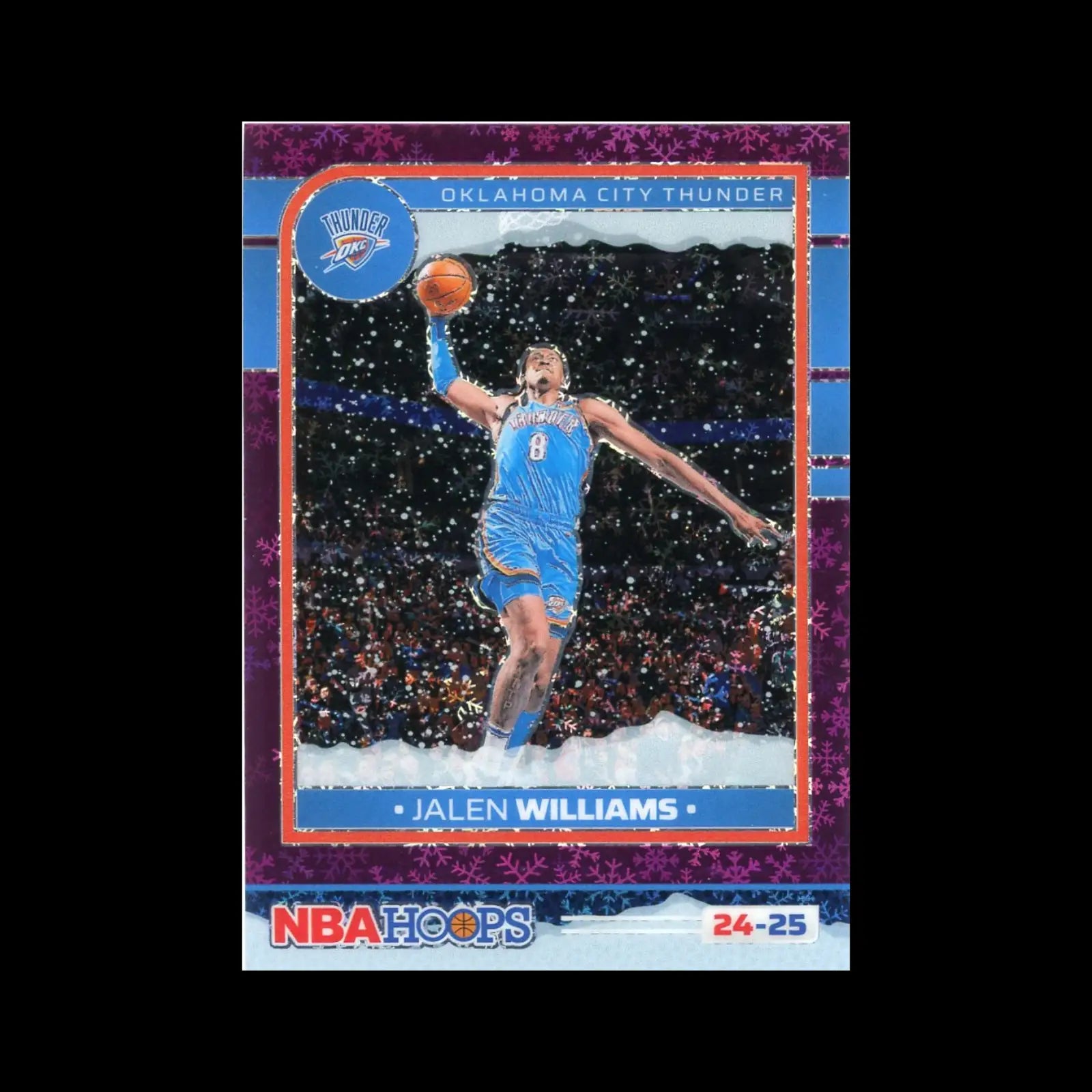 2024-25 Panini Hoops Premium Purple Winter #151 - 300 Complete Your Set You Pick - #201 Jalen Williams - Basketball