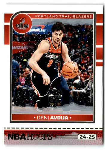 2024-25 Panini Hoops Winter #183 Deni Avdija NM-MT Blazers ID:78128 - Basketball Card Single