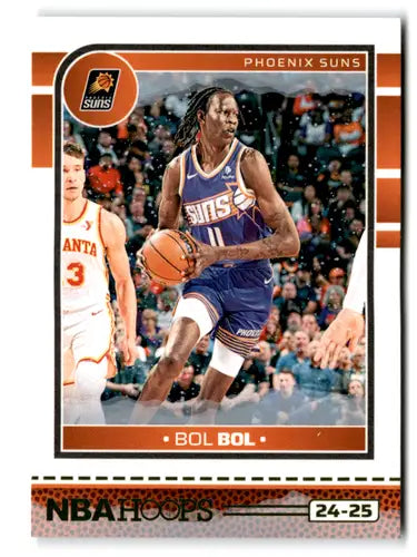 Original gloss Panini Hoops Winter Bol Bol basketball card from 2024-25 Panini Hoops