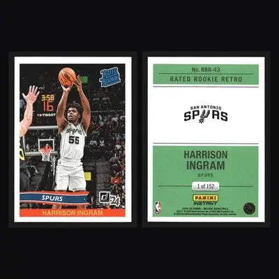 2024-25 Panini Instant Harrison Ingram #RRR-43 Rated Rookie Retro RC Spurs - Basketball Card Single