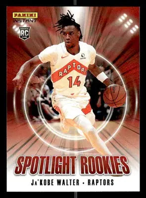 2024-25 Panini Instant NBA Spotlight Rookies #SR.19 Ja’Kobe Walter - Basketball Card Single