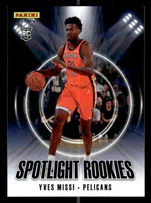 2024-25 Panini Instant NBA Spotlight Rookies #SR.21 Yves Missi - Basketball Card Single