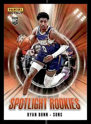 2024-25 Panini Instant NBA Spotlight Rookies #SR.27 Ryan Dunn - Basketball Card Single