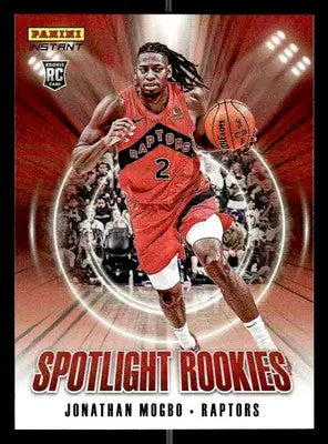 2024-25 Panini Instant NBA Spotlight Rookies #SR.30 Jonathan Mogbo - Basketball Card Single