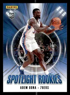 2024-25 Panini Instant NBA Spotlight Rookies #SR.39 Adem Bona - Basketball Card Single