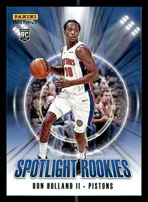 2024-25 Panini Instant NBA Spotlight Rookies #SR.5 Ron Holland II - Basketball Card Single