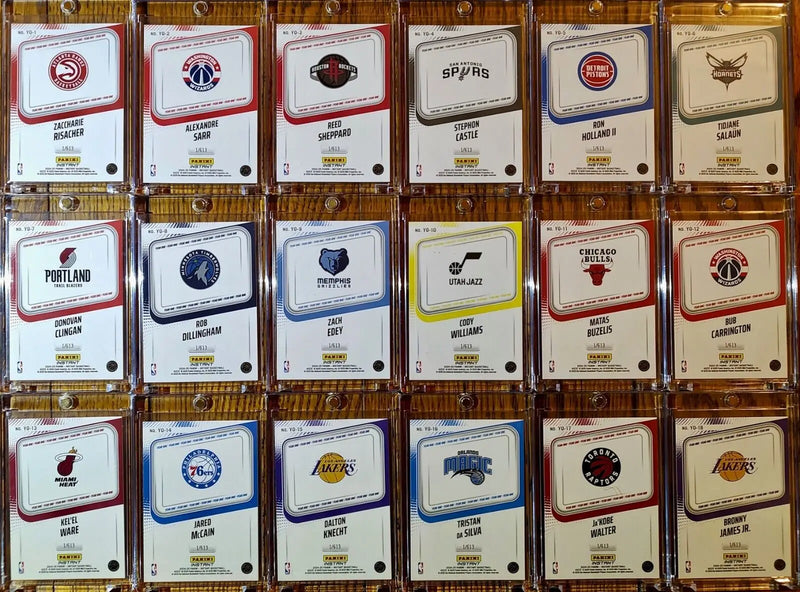 2024-25 Panini Instant NBA Year One Complete 18 Card Basketball Set 1/613 - Basketball Card Single