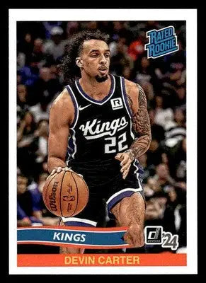 2024-25 Panini Instant #RRR-13 Devin Carter Rated Rookie Retro #/152 - Basketball Card Single