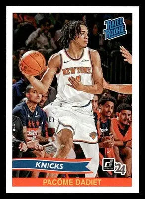 2024-25 Panini Instant #RRR-24 Pacôme Dadiet Rated Rookie Retro #/152 - Basketball Card Single