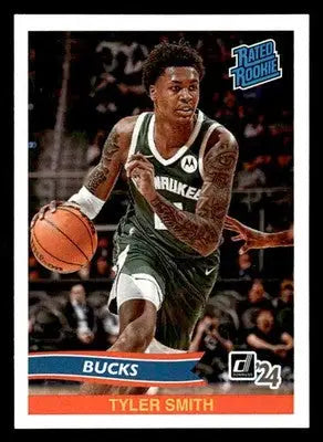2024-25 Panini Instant #RRR-32 Tyler Smith Rated Rookie Retro #/152 Bucks - Basketball Card Single