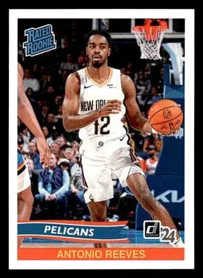 2024-25 Panini Instant #RRR-41 Antonio Reeves Rated Rookie Retro #/152 - Basketball Card Single