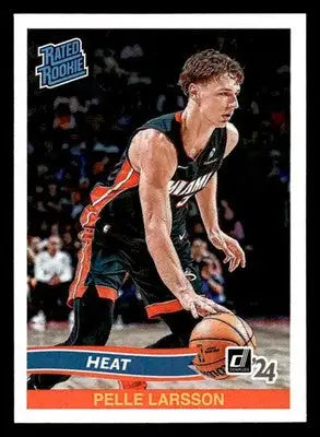 2024-25 Panini Instant #RRR-42 Pelle Larsson Rated Rookie Retro #/152 Miami Heat - Basketball Card Single