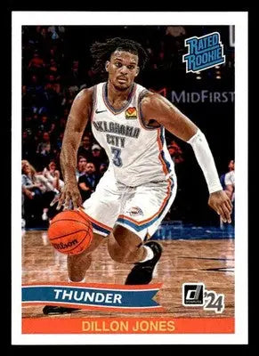2024-25 Panini Instant #RRR-25 Dillon Jones Rated Rookie Retro #/152 - Basketball Card Single