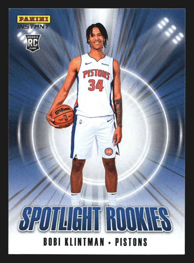 2024-25 Panini Instant Spotlight Rookies Bobi Klintman #SR.35 RC /170