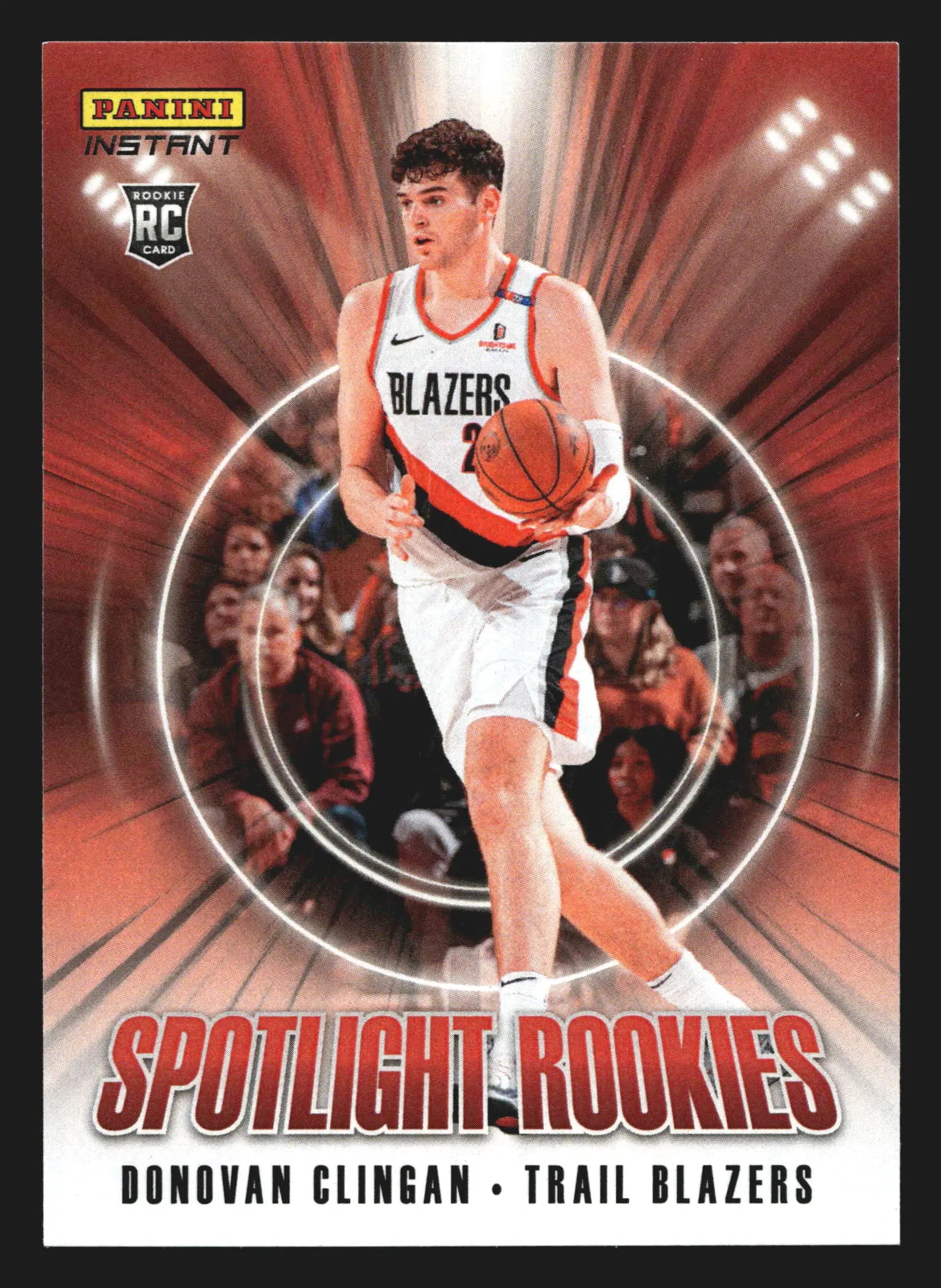 2024-25 Panini Instant Spotlight Rookies Donovan Clingan #SR.7 RC /170 - Basketball Card Single
