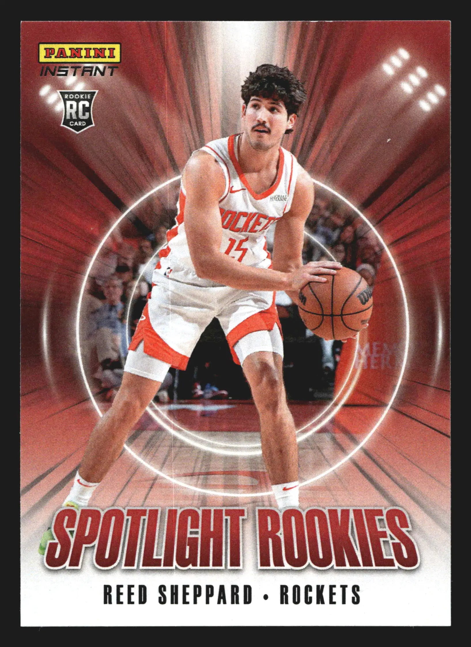 2024-25 Panini Instant Spotlight Rookies Reed Sheppard SR.3 RC 1 of 170 - Basketball Card Single