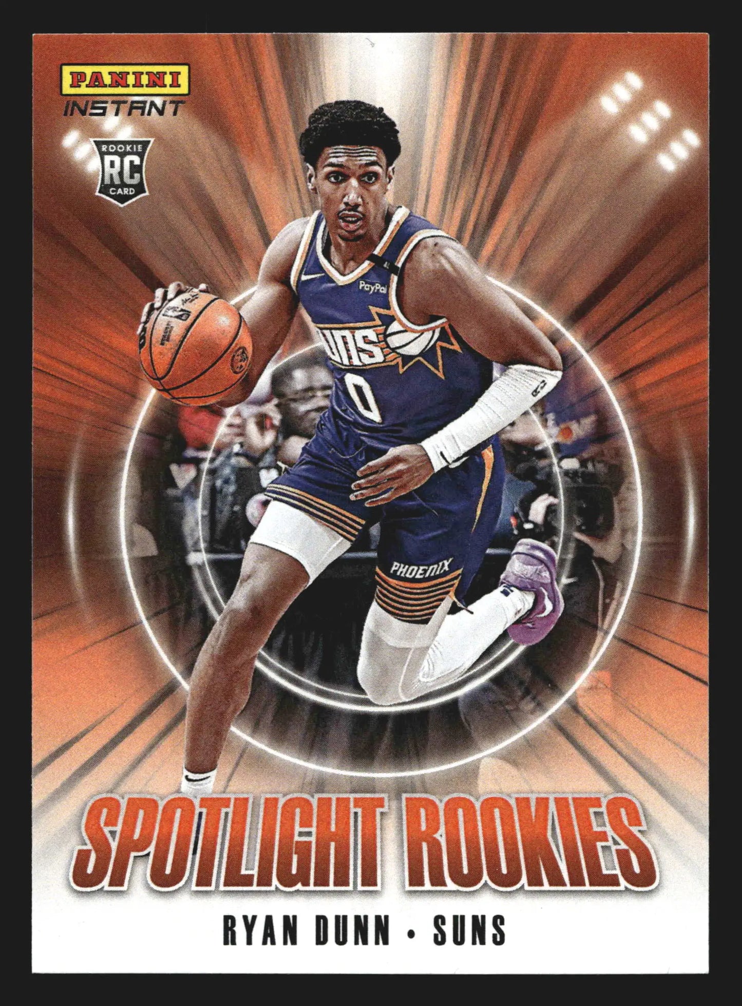 2024-25 Panini Instant Spotlight Rookies Ryan Dunn #SR.27 RC /170 Suns - Basketball Card Single
