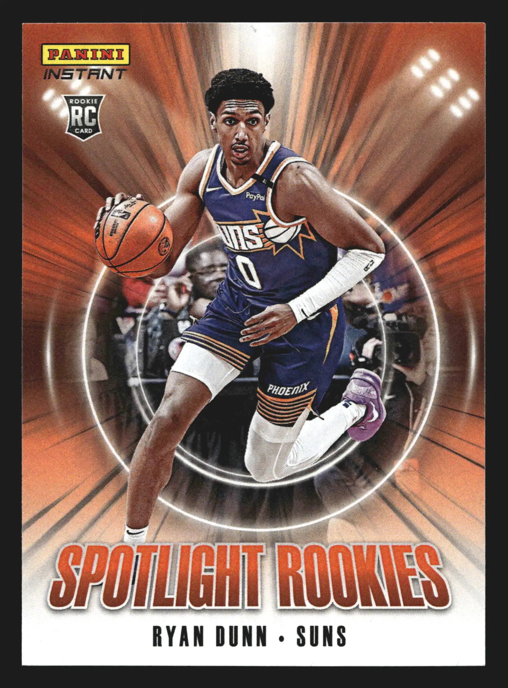 2024-25 Panini Instant Spotlight Rookies Ryan Dunn #SR.27 RC /170 Suns - Basketball Card Single