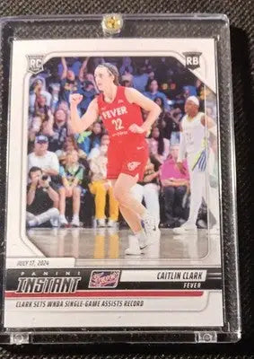 2024-25 Panini Instant WNBA - Caitlin Clark #159. (RC) Indy Fever. NRMT+ - Basketball Card Single