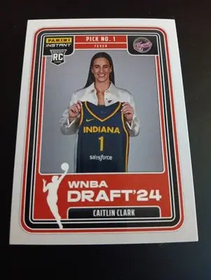 2024-25 Panini Instant WNBA - Draft Night Caitlin Clark #DN-1 /45316 (RC). NRMT+ - Basketball Card Single