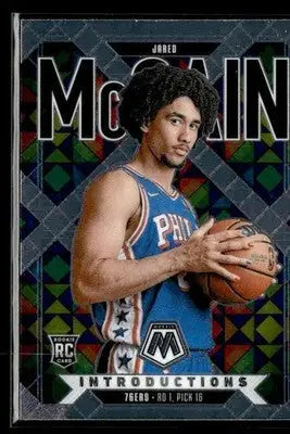 2024-25 Panini Mosaic #1 Jared McCain Introuctions - Basketball Card Single
