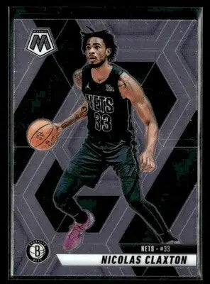 2024-25 Panini Mosaic #106 Nicolas Claxton - Basketball Card Single