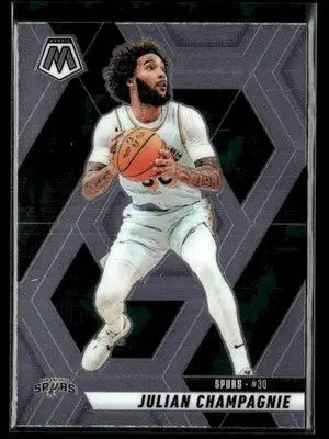 2024-25 Panini Mosaic #109 Julian Champagnie - Basketball Card Single
