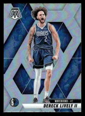 2024-25 Panini Mosaic #115 Dereck Lively II Silver - Basketball Card Single