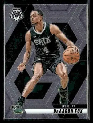 2024-25 Panini Mosaic #124 De’Aaron Fox - Basketball Card Single