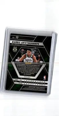2024-25 Panini Mosaic #13 Giannis Antetokounmpo Green Mosaic - Basketball Card Single