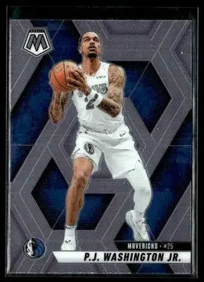 2024-25 Panini Mosaic #134 P.J. Washington Jr. - Basketball Card Single