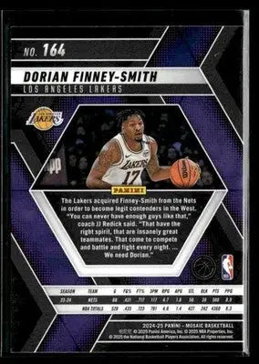 2024-25 Panini Mosaic #164 Dorian Finney-Smith - Basketball Card Single