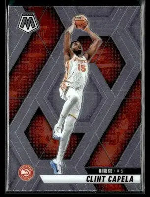 2024-25 Panini Mosaic #173 Clint Capela Base Atlanta Hawks - Basketball Card Single